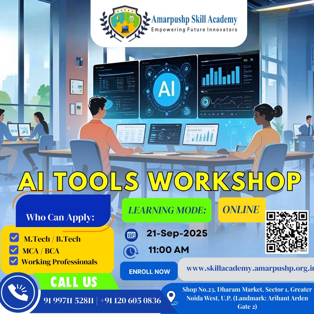 Artificial Intelligence Tools Workshop